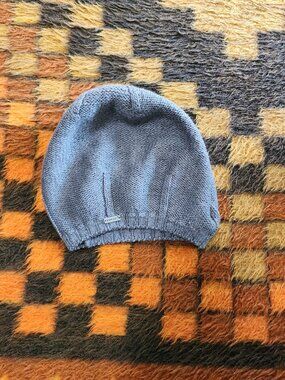 NWT Kangol Gotham Stripe Beret in a grey knit